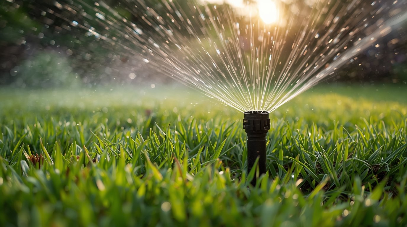 Modern irrigation system integrated with sustainable water management
